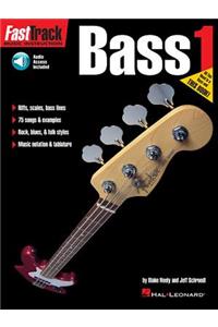 Fasttrack Bass Method - Book 1 (Book/Online Audio)
