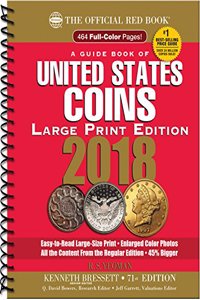 A Guide Book of United States Coins 2018: The Official Red Book, Large Print Edition