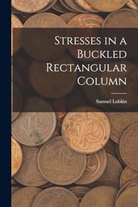 Stresses in a Buckled Rectangular Column