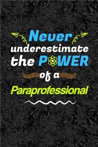 Never Underestimate the Power Of a Paraprofessional