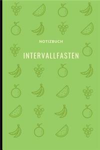 Intervall Fasten Notizbuch