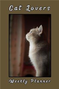 Cat Lovers Weekly Planner