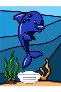 Kawaii Dolphin Composition Notebook
