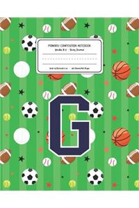 Primary Composition Notebook Grades K-2 Story Journal G