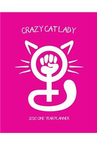 Crazy Cat Lady - 2020 One Year Daily Planner