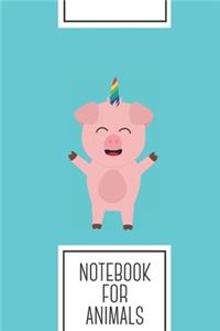 Notebook for Animals