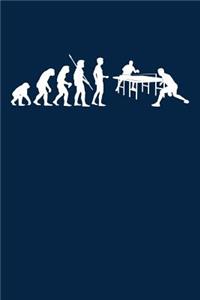 Evolution Tischtennisspieler