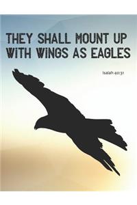 They shall mount up with wings as eagles Isaiah 40