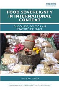 Food Sovereignty in International Context