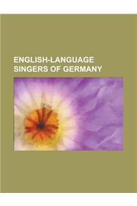 English-Language Singers of Germany