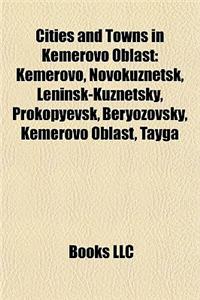 Cities and Towns in Kemerovo Oblast