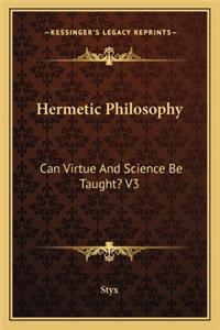 Hermetic Philosophy