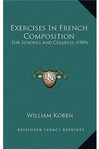 Exercises in French Composition