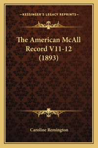 American McAll Record V11-12 (1893)