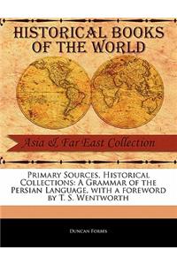 Grammar of the Persian Language