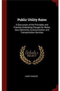 Public Utility Rates