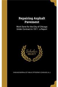 Repairing Asphalt Pavement