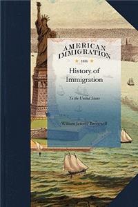 History of Immigration to the United States