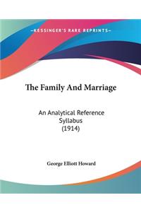 Family And Marriage