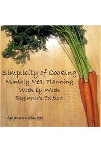 SIMPLICITY OF COOKING