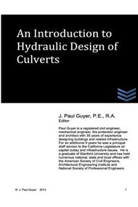 Introduction to Hydraulic Design of Culverts