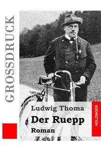 Der Ruepp (Großdruck): Roman