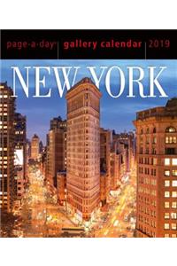 2019 New York Gallery Page-A-Day Gallery Calendar