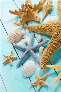 Seashells and Starfish Coastal Chic Journal
