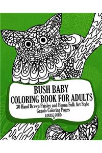 Bush Baby Coloring Book For Adults