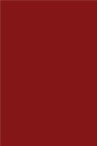 Deep Red Notebook: 150 Dot Grid Pages