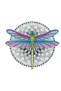 Tangleeasy Guided Journal Dragonfly