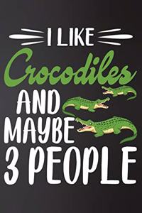 I like Crocodiles and Maybe 3 People