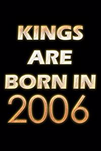 Kings Are Born In 2006 Notebook