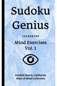 Sudoku Genius Mind Exercises Volume 1