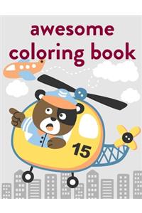 Awesome Coloring Book