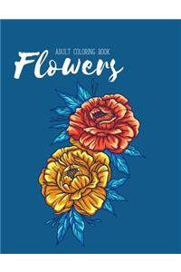 Flowers Coloring Book