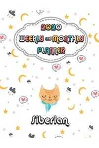 2020 Siberian Cat Planner