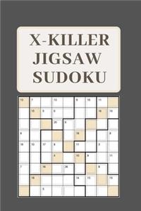 X-Killer Jigsaw Sudoku