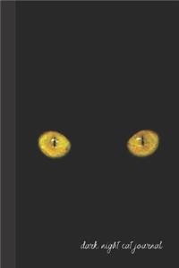 Dark Night Cat Journal