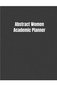 Abstract Women Academic Planner