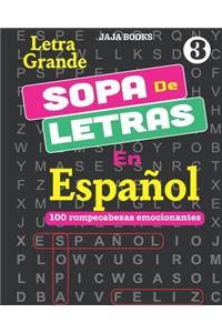 SOPA De LETRAS En Español; Vol. 3