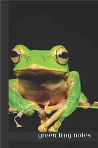 green frog notes