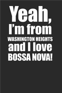 Bossa Nova Lovers Washington Heights 120 Page Notebook Lined Journal