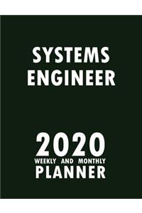 Systems Engineer 2020 Weekly and Monthly Planner