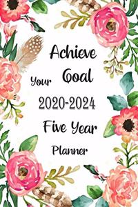 Achieve your Goal 2020-2024 Five year Planner