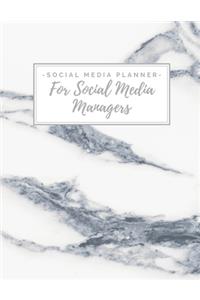 Social Media Planner for Social Media Managers