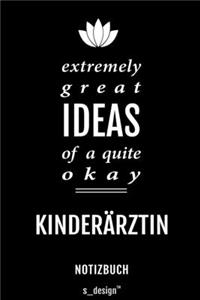 Notizbuch für Kinderärzte / Kinderarzt / Kinderärztin