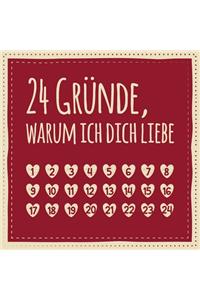 24 Gründe, warum ich dich liebe