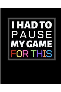 I Paused My Game For This Gamer Notebook