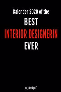 Kalender 2020 für Interior Designer / Interior Designerin